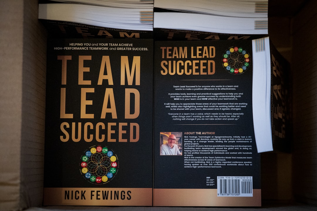 Photo by Nick Fewings a close up of a book on a shelf